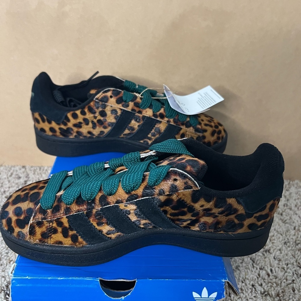 ADIDAS ORIGINALS CAMPUS OOS 'BLACK CHEETAH' LIMITED EDITION NIB - Picture 11 of 12